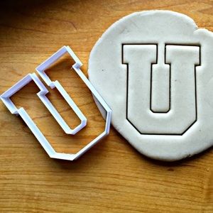 Varsity Letter U Cookie Cutter